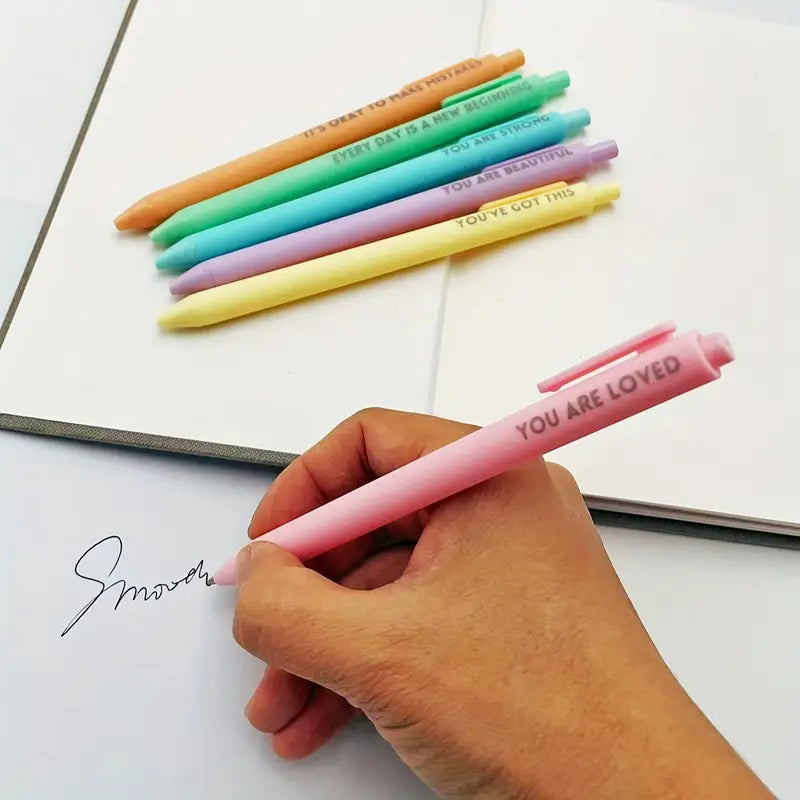 Uenuku Kids Positive affirmation rainbow pens