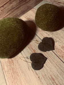 Handcrafted Kawakawa Polymer Clay Earrings